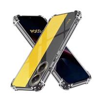 Capa De Silicone Transparente E Antichoque Para Telefone Poco X6 X7 pro