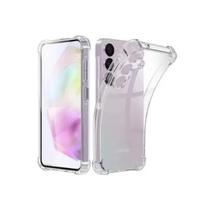 Capa de Silicone Transparente p/ Smatphone Samsung Galaxy A15 Anti Impacto com Bordas Reforçadas Anti Queda Capa de Silicone Transparente p/ Smatphone Samsung Galaxy A15 Anti Impacto com Bordas Reforçadas Anti Queda