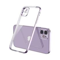 Capa de Silicone Transparente para iPhone - Luxo e Proteção (11, 12, 13, 14, X, XR, XS Max, 8, 7 Plus)