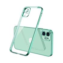 Capa de Silicone Transparente para iPhone - Luxo e Proteção (11, 12, 13, 14, X, XR, XS Max, 8, 7 Plus)