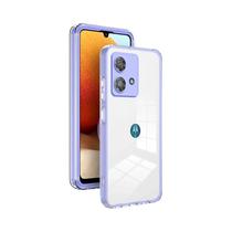 Capa de Silicone Transparente para Moto G73, G53, G10, G20, G30, G82 e G13/G23