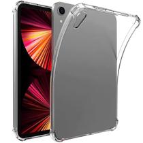 Capa De Silicone Transparente Tpu Tablet iPad Mini 6 e 7 - 8.3" Polegadas Capa De Silicone Transparente Tpu Tablet iPad Mini 6 e 7 - 8.3" Polegadas