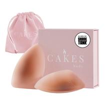 Capa de Silicone Triangular para Seios CAKES Body Sem Adesivo Capa de Silicone Triangular para Seios CAKES Body Sem Adesivo