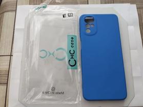Capa de Silicone Veludo Premium para Moto G22 XT2231 - Azul