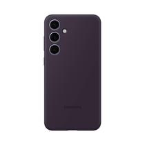 Capa de Silicone Violeta Escuro para Samsung Galaxy S24+ Capa de Silicone Violeta Escuro para Samsung Galaxy S24+