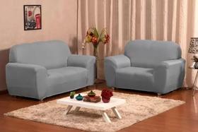 Capa de sofa 2 e 3 lugares com elastico