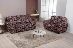 Capa De Sofá 2 E 3 Lugares Estampada Coladinha Òtima Oferta Com Elástico