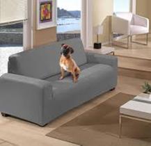 Capa de sofá 2 e 3 lugares malha dupla anarruga king