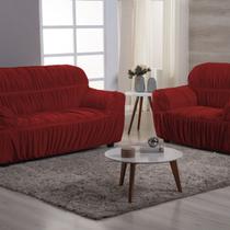 Capa de Sofá 2 e 3 Lugares Malha Gel 21 Elasticos