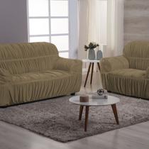 Capa de Sofá 2 e 3 Lugares Malha Gel 21 Elasticos