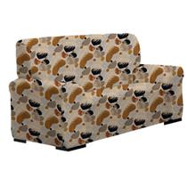 Capa De Sofá 2 Lugares Avulsa Coladinha Coleção Jardins