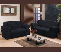 Capa de Sofá América2 e 3 Lugares Elasticada Malha Gel Ajuste Perfeito Proteção Contra Manchas e Sujeira Renovação Instantânea Do Seu Sofá