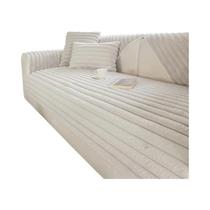 Capa De Sofá Antiderrapante De Pelúcia Grossa De Pele De Coelho Para Decoração De Sofá De Sala De