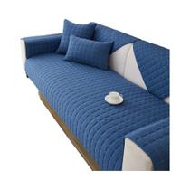 Capa De Sofá Antiderrapante Lisa E Acolchoada Protetor De Móveis Para Quarto Escritório Sala De