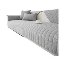 Capa De Sofá Antiderrapante Lisa E Acolchoada Protetor De Móveis Para Quarto Escritório Sala De