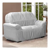 Capa De Sofá Avulsa Elasticada 2 Lugares Em Malha Branco - Shop Casa Nobre Capa De Sofá Avulsa Elasticada 2 Lugares Em Malha Branco - Shop Casa Nobre