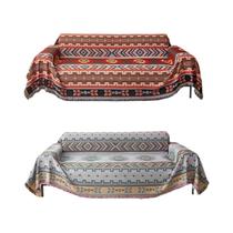 Capa De Sofá Boêmia Dupla Face À Prova De Poeira Para Quatro Estações, Decoração Universal Para Sala