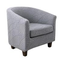 Capa De Sofá De Jacquard Elástico Anti-sujeira Para Poltrona Individual, Capa Completa Para Sala De
