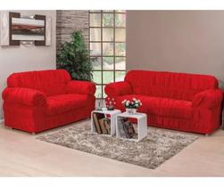 Capa de sofá Dubai 2 e 3 lugares Vermelho