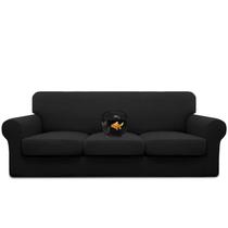 Capa de sofá Easy-Going, impermeável, elástica, azul marinho