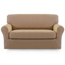 Capa de sofá Easy-Going Microfiber Stretch Loveseat Camel Capa de sofá Easy-Going Microfiber Stretch Loveseat Camel
