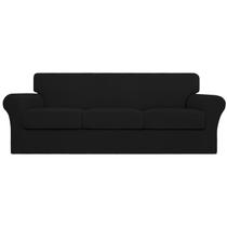 Capa de sofá Easy-Going Stretch de 4 peças para sofá de 3 almofadas Capa de sofá Easy-Going Stretch de 4 peças para sofá de 3 almofadas