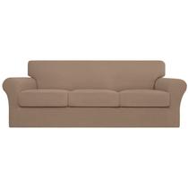 Capa de sofá Easy-Going Stretch de 4 peças para sofá de 3 almofadas Capa de sofá Easy-Going Stretch de 4 peças para sofá de 3 almofadas