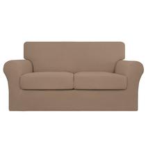 Capa de sofá Easy-Going Stretch para Loveseat Camel