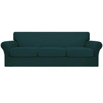Capa de sofá Easy Going Stretch para sofá de 3 almofadas Deep Teal