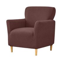 Capa De Sofá Elástica Em Jacquard De Spandex Para Clubes, Capa Para Poltrona De Braço Único Para Bar Capa De Sofá Elástica Em Jacquard De Spandex Para Clubes, Capa Para Poltrona De Braço Único Para Bar