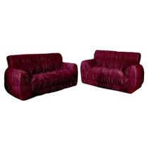 Capa De Sofá Elásticada 21 Elásticos 2 E 3 Lugares Malha Gel Resistente 100% Poliéster