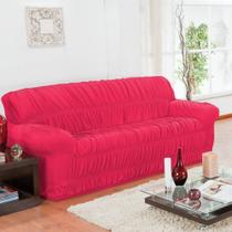 Capa de Sofá Elasticada Luxo Kit 2+3 Pink
