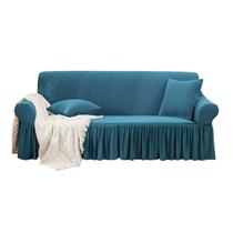 Capa de sofá em tecido elástico de estilo turco de 3 lugares Capa de sofá em tecido elástico de estilo turco de 3 lugares