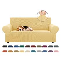 Capa de sofá KEKUOU Stretch Loveseat Couch 2 Cushion 140-200 cm