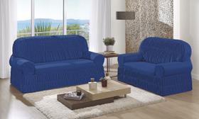 Capa de Sofá Kit 2 e 3 Lugares 12 Elásticos POP Royal Capa de Sofá Kit 2 e 3 Lugares 12 Elásticos POP Royal