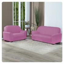 Capa De Sofa Lisa 2 E 3 Lugares Malha Gel Cores Variadas - LENHARO ENXOVAIS