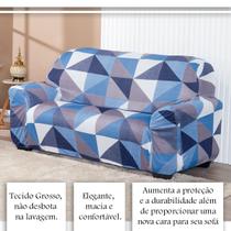 Capa De Sofá Lisa Avulsa 3 Lugares Em Malha Estampada Capa De Sofá Lisa Avulsa 3 Lugares Em Malha Estampada