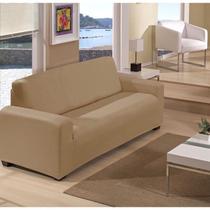 Capa De Sofá Lisa Coladinha 2 ou 3 Lugares / Capa de Poltrona 1 Lugar Malha Dupla Anarruga