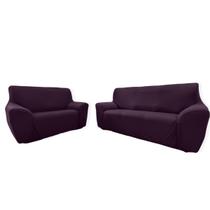 Capa de Sofá MARIA AGARRADINHA 2 e 3 LUGARES Tamanho King Cor 02: Vinho