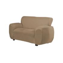 Capa de Sofá Maria Agarradinha 2 Lugares Tamanho King Bege