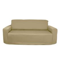Capa de Sofá Maria Agarradinha 3 Lugares Tamanho King Bege