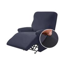 Capa De Sofá Minimalista Em Seda De Leite Elástica Totalmente Envolvente Para Cadeira De Massagem De