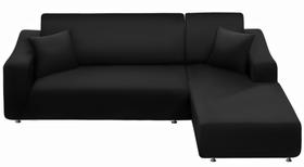 Capa de Sofá NAISI em Formato de L - 2 Peças com Fronhas (3 Lugares)