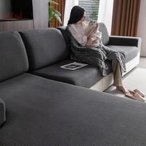 Capa de sofá OHSIO secional resistente ao desgaste cinza escuro Capa de sofá OHSIO secional resistente ao desgaste cinza escuro