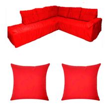 Capa de Sofa Para Canto Chaise Em Malha Gel Elasticada (Sala, Decoração, Aconchego, Protetora)