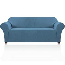 Capa de sofá PrinceDeco Extra Large Dusty Blue Polyester Capa de sofá PrinceDeco Extra Large Dusty Blue Polyester