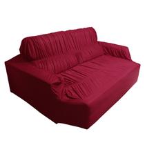Capa de Sofá Retrátil 3 Lugares 2,30mX1,10m Elasticada Envio Rápido Cores