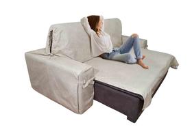 Capa de sofá Retrátil 3 lugares Impermeável até 2,35m