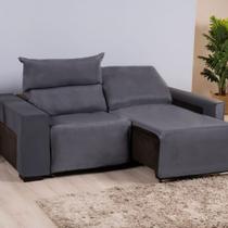 CAPA DE SOFÁ RETRÁTIL RECLINÁVEL 2 MÓDULOS ASSENT0 DE 1,80cm MALHA GEL GRAMATURA 90 GROSSA VESTE SUPER FÁCIL BORDADOS VI