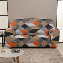 Capa de Sofa Sala Moderna 4 Lugares Sueter Capa de Sofa Sala Moderna 4 Lugares Sueter